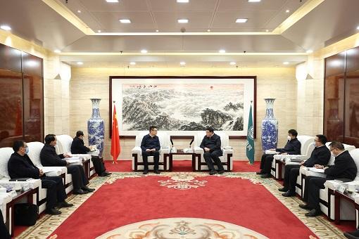 張智剛總經(jīng)理會(huì)見江西省委常委梁桂