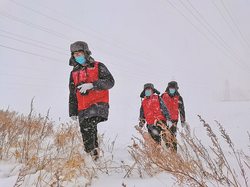 春雪紛飛 保障供電