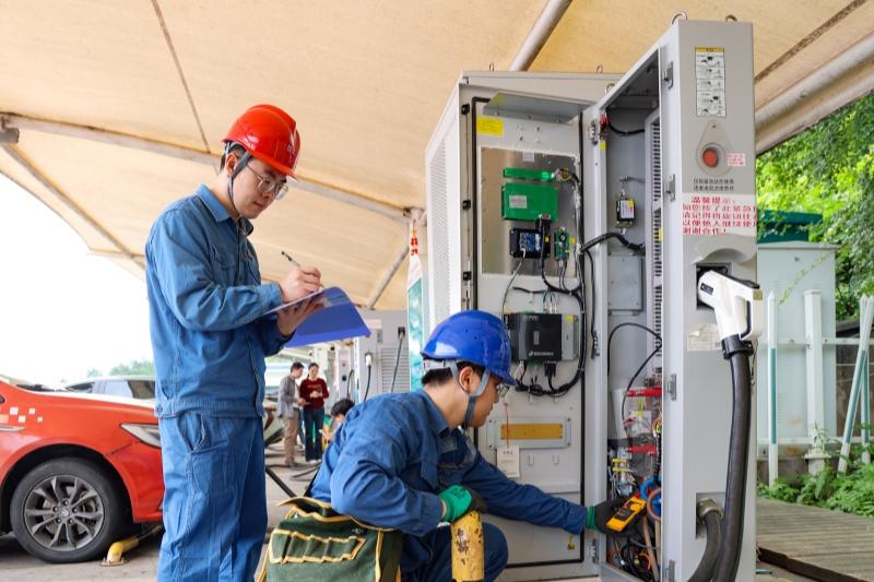節(jié)日我在崗｜便捷充電助力綠色出行